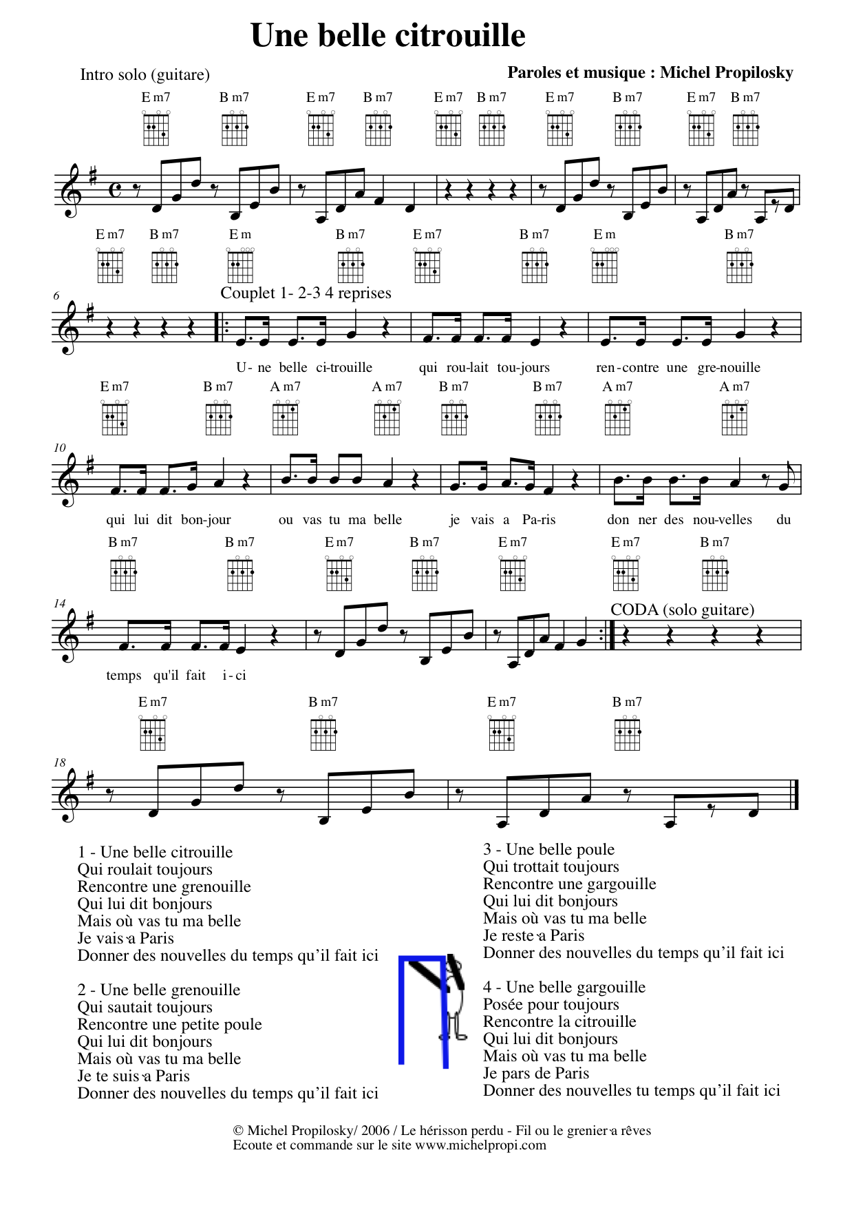 Une belle citrouille